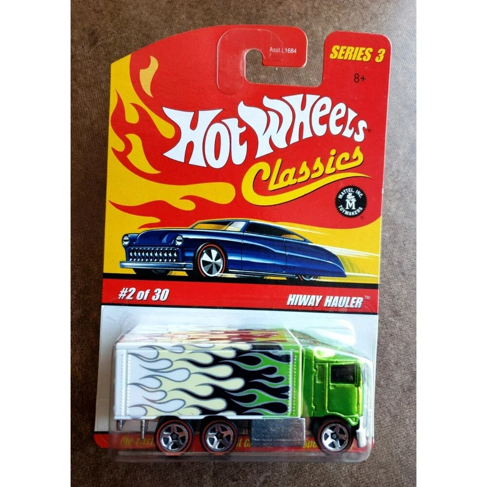 2007 Hot Wheels HIWAY HAULER Spectraflame GREEN VAR CLASSICS SERIES 3 1:64 RL5SP